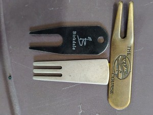 Golf Divot Tools - Lot Of 3