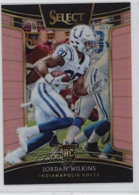 2018 Select Concourse National Convention Pink Prizm 6/10 Jordan Wilkins #7 3p9