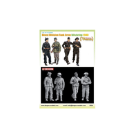 Ghost Division Tank Crew Kit 1:35 Dragon Kit Figure Militari -D- Neues Modell