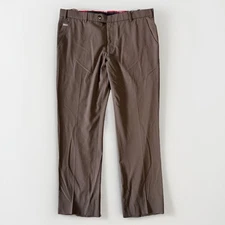 Meyer Travel Twill Action Slacks Pants Mens 56 39x30 $319 Retail Chino 9-2500