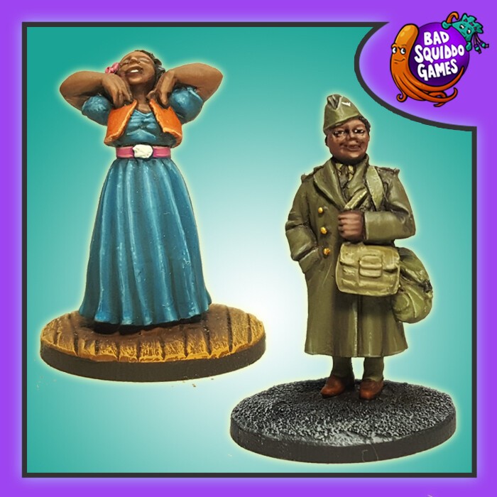 Игры про плохих кальмаров Жозефина Бейкер - French Resistance BSQ VLF001