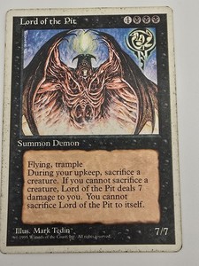 Mtg Lord of the Pit | eBay