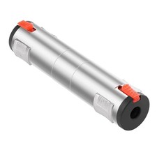 6.35mm Female to Female Stereo Adapter - Locking TRS/TS Audio Coupler Extender