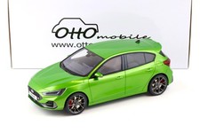 OTTO mobile OT450 1:18 Ford Focus ST MK5 Phase 2 Green Metallic 2022 Diecast