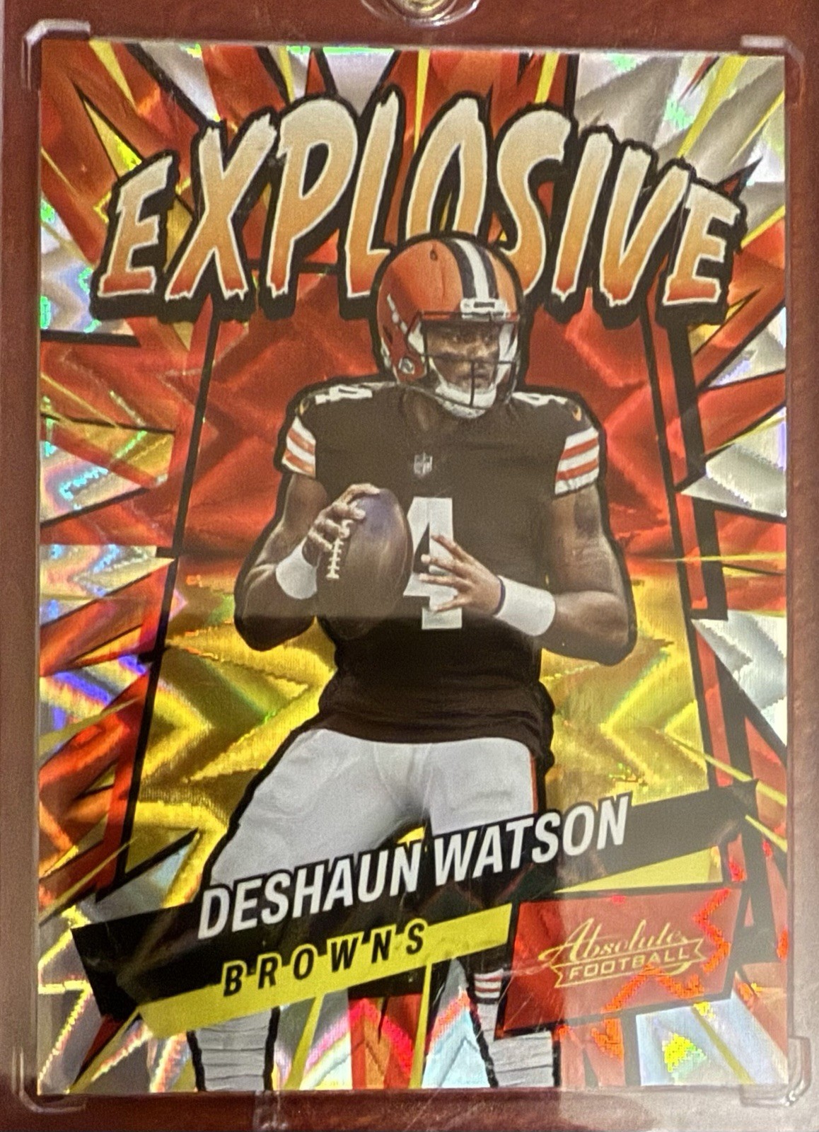 2022 Panini Absolute - Explosive Deshaun Watson #E10