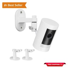 Universal Security Camera Wall Mount - Adjustable, Waterproof Bracket 2-Pack