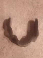 SMLE No. 1 Mark III MK III Rear Sight Protector milled and blued- Light rust