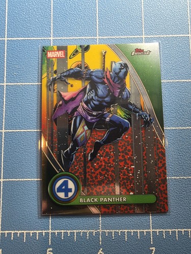 Black Panther – 2026 Topps Finest Fantastic Four · Base Cards Rare #87 Black Panther