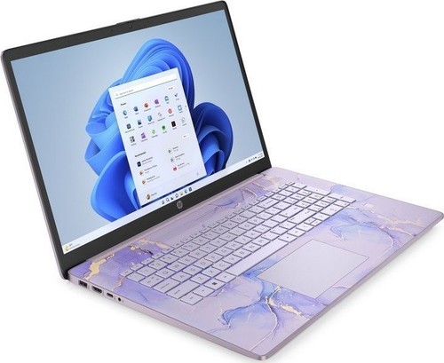 HP 17-cn0614ds 17.3" FHD Intel Celeron N4120 1.1 GHz 4GB 128GB SSD W11S Laptop - Afbeelding 3 van 6