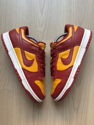 Nike Dunk Low Racer Midas Gold Gelb Rot 44