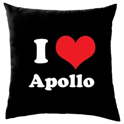 I Love Apollo - Kissen - Gladiator TV Spiel Show Name