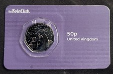 2021 BUNC "The Snowman" 50p coin