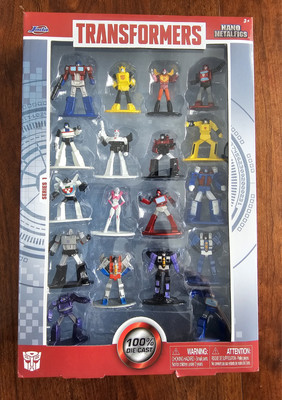 Transformers 18PK Metal Figures Jada Nano Metalfigs NEW in Box Authentic Hasbro
