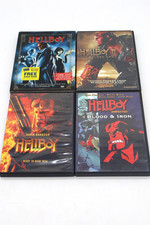 Hellboy DVD Movie Collection 4 Film Lot Golden Army Blood Iron 2019 Reboot