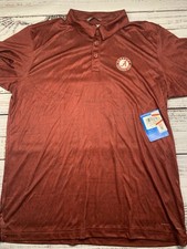Columbia CLG Super Terminal Tackle Alabama Crimson Tide Mens Large Shirt Red NWT
