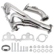 For 1995-2001 Toyota Tacoma 2.4l 2.7l L4 Stainless Steel Manifold Header