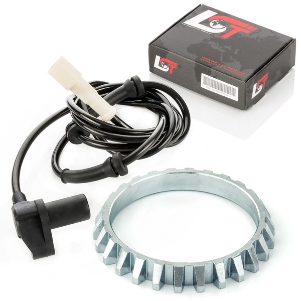 Abs-Sensor Und Abs-Ring Set Hinterachse Rechts Drehzahlregler FüR Renault Clio 2-image