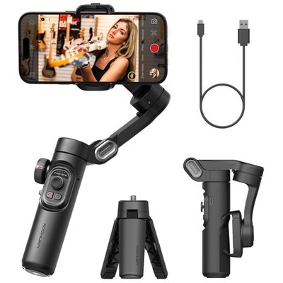 Faltbarer Smartphone Gimbal Stabilizer 3-Achsen Vlogger TikTok YouTube