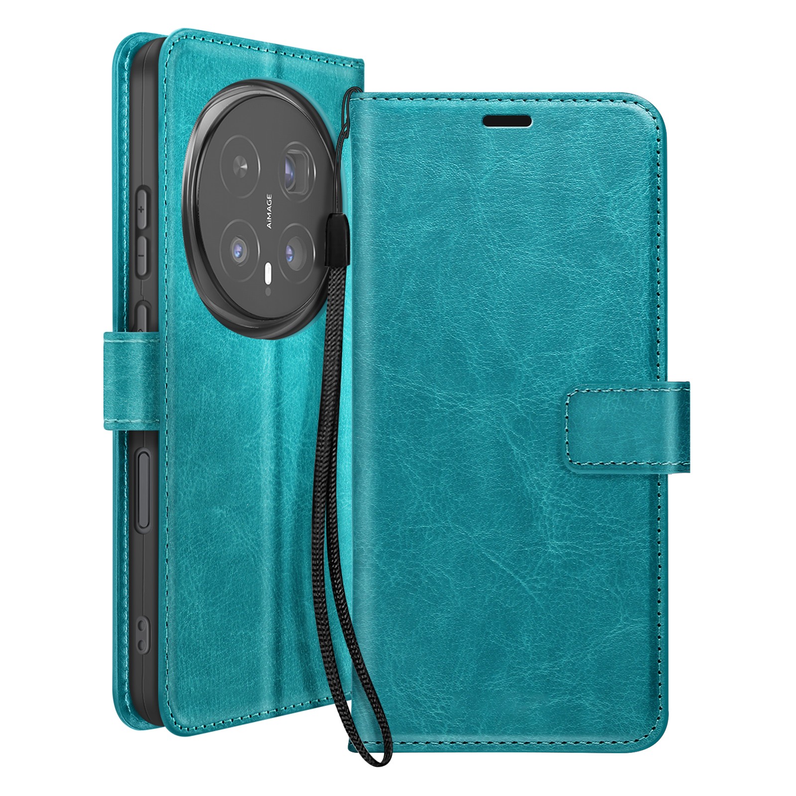 Honor Magic 8 Pro Étui Portefeuille à Bracelet pour Vos Sorties en Ville et Voyages