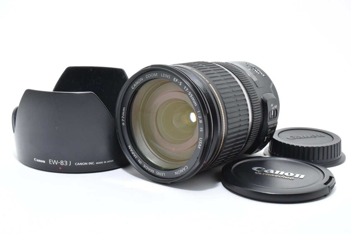 ★美品★ Canon EF-S 17-55mm 1:2.8 IS USM Mint] Canon EF-S 17-55mm f/2.8 IS USM AF Zoom Lens From JAPAN | eBay