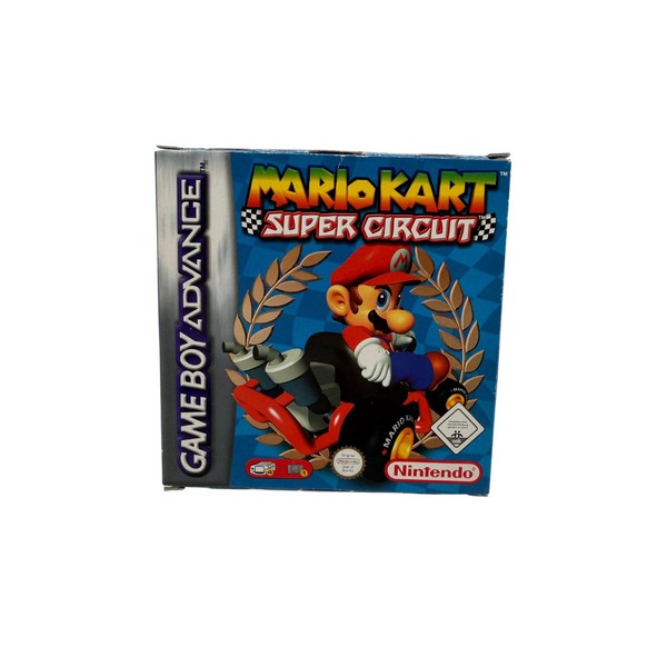 Mariokart Super Circuit - Nintendo Game Boy Advance - Ovp Mario Kart-image