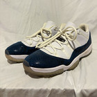 Jordan Air Jordan 11 Low Top Lace-Up Athletic Sneakers White Blue (Mens Size 13) — photo 1