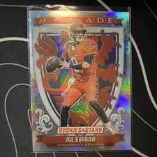 2025 Panini Rookies & Stars Crusade Silver Joe Burrow #8 Cincinnati Bengals NFL