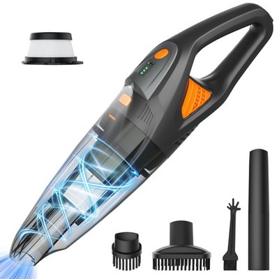 Handheld Vacuum Cordless - 25000PA Strong Suction Hand Held Car Vacuum Cleane...