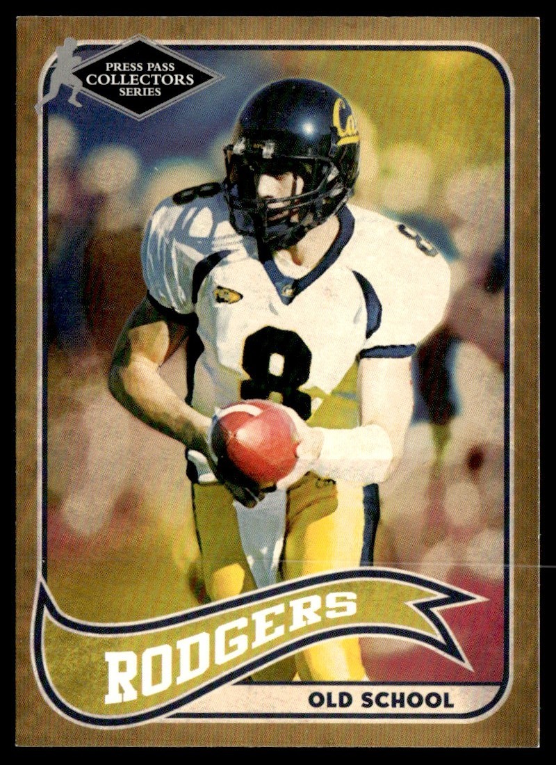2005 Press Pass SE Old School Aaron Rodgers #OS 17