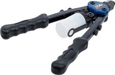 Nietzange Langarm BGS 409 f&uuml;r Stahlnieten mit Sammelflasche, Werkzeug