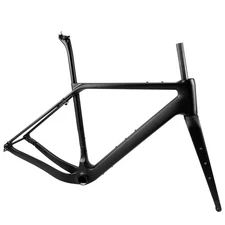 Carbon Gravel Frame 700*50C Road Bike Frames Internal Cable Routing Frameset