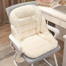 Non-Slip Rocking Desk Chair with High Back Support - Soft Office Seat Cushion...