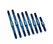 JCO2229-1 JConcepts RC10 Worlds Fin Titanium Turnbuckle Set Blue