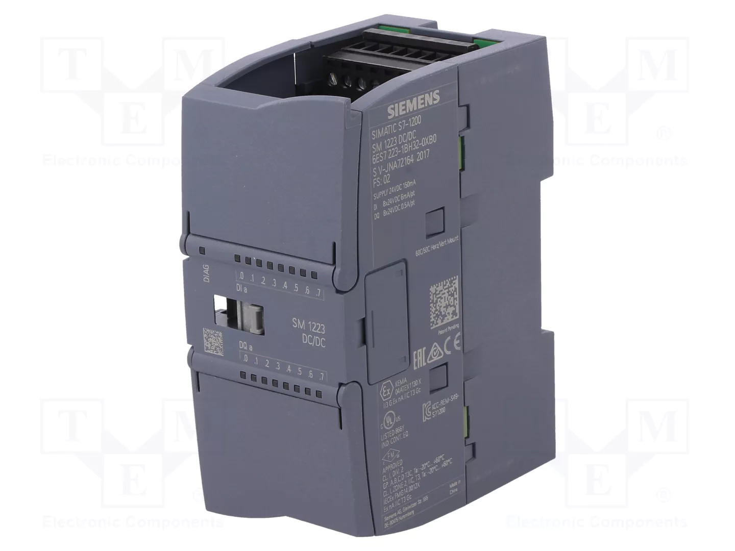Automation module: extension; OUT: 8; IN: 8; S7-1200; IN 1:
