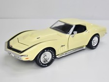 Hot Wheels - 1969 Chevy Corvette ZL1 Stingray Yellow 1:18 Diecast - No Box