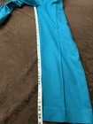 Vintage Russ Women's Teal Silk Pants Pleated Slash Pockets Size 14 — photo 6