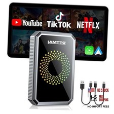 3-in-1 Magic Video Box for Streaming Netflix/YouTube/TikTok, Wireless Carplay
