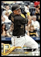 2018 Topps Jose Osuna Pittsburgh Pirates #521