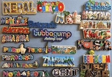 Souvenir fridge magnet - Names