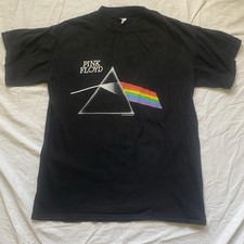 Vintage 1987 Pink Floyd Dark Side Of The Moon T Shirt LRG Promo Productions USA