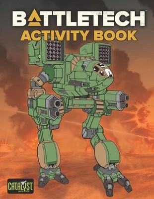 BattleTech: Activity Book by David Allan Kerber Paperback Book