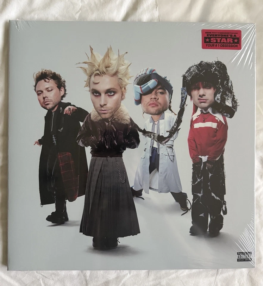 5 Seconds Of Summer 5SOS Everyone's A Star Vinyl LP Inc Personally Signed Print - Image 2 of 2