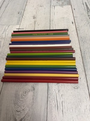 Lot Of 24 Vintage Dixon Colorart Color Pencils Unused