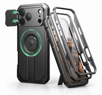DEXNOR Magnetic Case for iPhone 17 Pro Max with Camera Cover