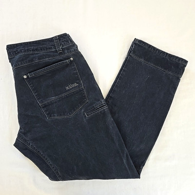KUHL Rydr Lean Canvas Hiking Pants Dark Blue Patina Dye Men's 38x32 (37x31)