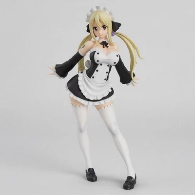 Fairy Tail 6.3in Lucy Heartfilia Maid Outfit PVC Figure Model Toy