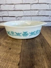 Vintage Pyrex Bluebird 1 1/2 Qt Casserole No Lid #043 Mint Condition