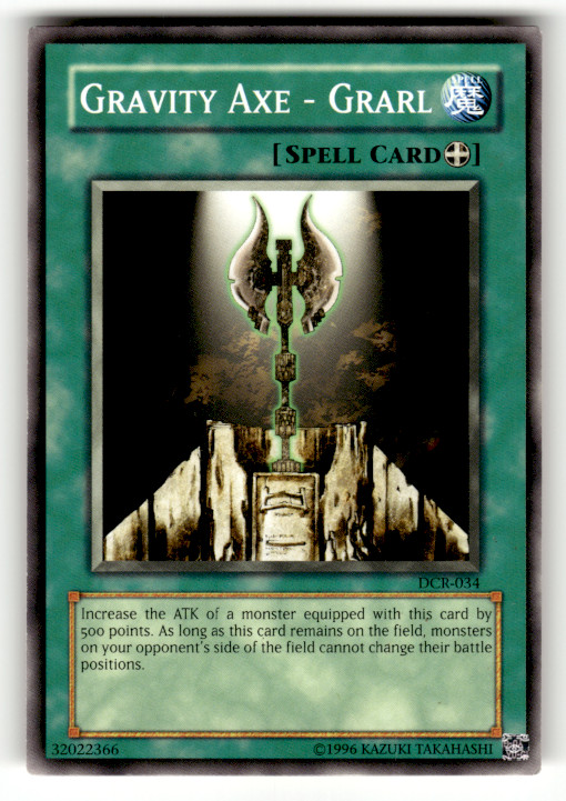 Gravity Axe - Grarl DCR-034 Unlimited Common Dark Crisis