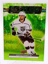 2023-24 Upper Deck Series 2 - Dazzlers Adrian Kempe #DZ-70 Green