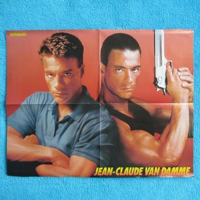 Jean-Claude van Damme POSTER BRAVO 4 Seiten NKOTB New Kids on the Block
